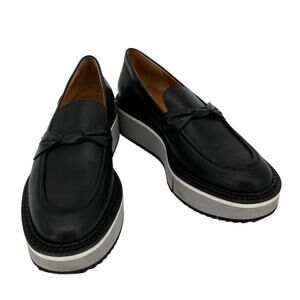 CLERGERIE Booster Leather Platform Loafers 37